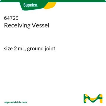 Receiving Vessel size 2&#160;mL, ground joint