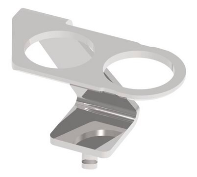 Steritest&#174; Symbio drain tray support for 2 canisters, ISL pump This accessory streamlines the workflow and increases safety during sterility testing