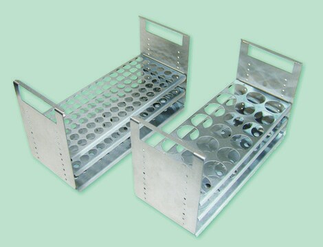 Julabo&#174; bath test tube racks to fit 90 test tubes, for open bath circulators, diam. 12-13&#160;mm, polypropylene