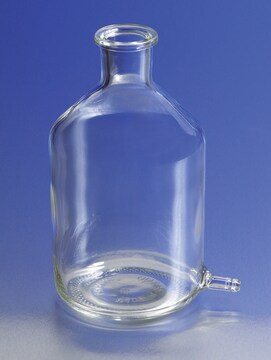 Pyrex&#174; aspirator bottle with outlet for tubing capacity 4000&#160;mL