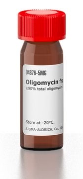 Oligomycin from Streptomyces diastatochromogenes &#8805;90% total oligomycins basis (HPLC)