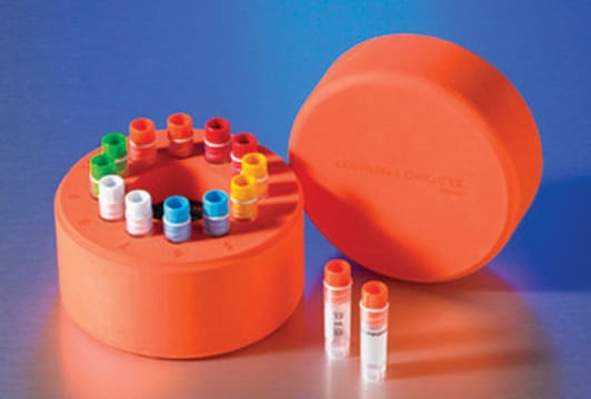 Corning&#174; CoolCell&#8482; LX Cell Freezing Container (12 x 1 mL or 2 mL cryogenic vials), orange