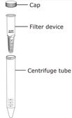 Amicon&#174; Ultra Centrifugal Filter, 10 kDa MWCO sample volume 4 mL, regenerated cellulose membrane, MWCO 10&#160;kDa