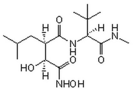 Marimastat An orally active peptidyl hydroxamate-based broad-spectrum MMP inhibitor that targets both the substrate binding site and the active-site Zn2+.