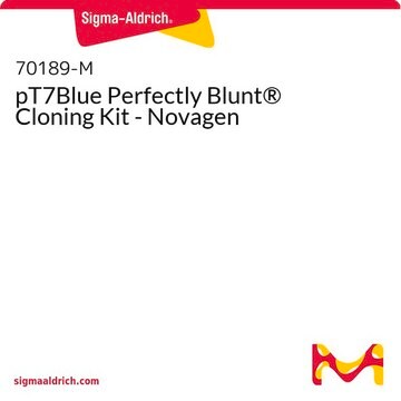 pT7Blue Perfectly Blunt&#174; Cloning Kit - Novagen