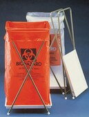 Scienceware&#174; biohazard disposal bags width × H × thickness 300&#160;mm (12&#160;in.) × 24&#160;in. (610&#160;mm) × 1.5&#160;mil (0.04&#160;mm), pack of 100&#160;ea, translucent polypropylene