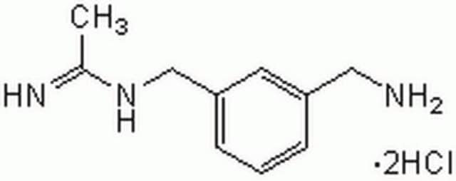 1400W A selective, cell-permeable, irreversible, slow, tight-binding inhibitor of inducible nitric oxide synthase (iNOS; Kd = 7 nM).