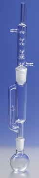 Allihn condenser for Pyrex&#174; brand extraction apparatus fits 250mL capacity