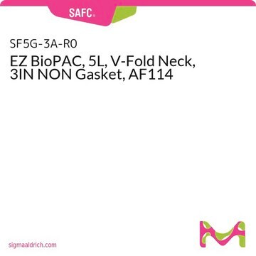 EZ BioPAC, 5L, V-Fold Neck, 3IN NON Gasket, AF114