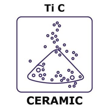 Titanium carbide powder, mean particle size &lt;0.05 micron, weight 100&#160;g, purity 99.8+%