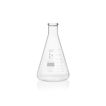 Duran&#174; Super Duty Erlenmeyer Flask graduated, narrow-mouth neck