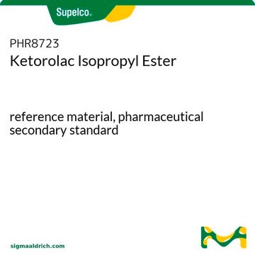 Ketorolac Isopropyl Ester reference material, pharmaceutical secondary standard