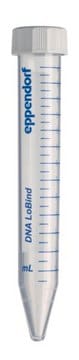 Eppendorf&#174;&nbsp;LoBind microcentrifuge tubes DNA/RNA LoBind, PCR clean, 15&#160;mL, pkg of 200&#160;tubes (4 bags of 50 tubes)