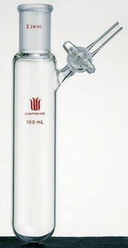 Synthware&#8482; reaction tube with glass stopcock 250 mL, joint: ST/NS 24/40