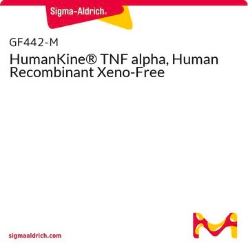 HumanKine&#174; TNF alpha, Human Recombinant Xeno-Free