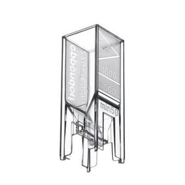 Eppendorf&#174; Uvette&#174; 220 nm – 1,600 nm PCR clean, capacity 50 -– 2,000 &#160;&#956;L, pack of 80&#160;ea