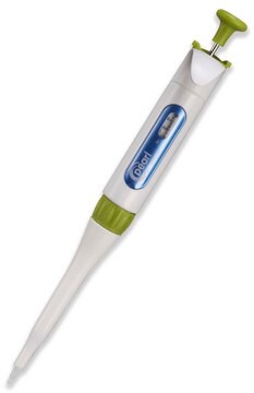 Pearl&#8482; Pipette adjustable, volume 0.1-2&#160;&#956;L, green, single-channel