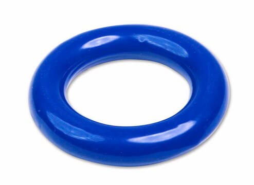 Vinyl-Coated Lead Ring ("C" shape) fits beaker size, 500 to 2000 mL, blue