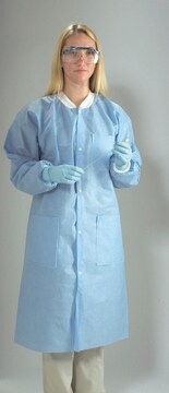 Sigma-Aldrich&#174; anti-static disposable unisex lab coat white, size XL