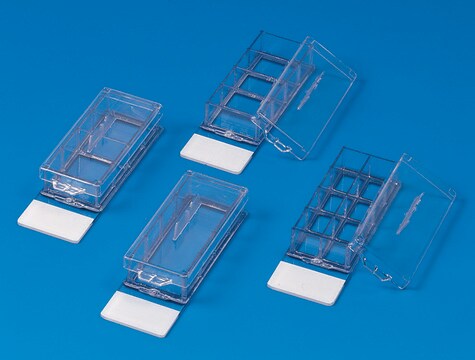 Nunc&#174; Lab-Tek&#174; Chamber Slide&#8482; system 4 wells, Permanox&#174; slide, 1.8 cm2/well, sterile, 96/cs