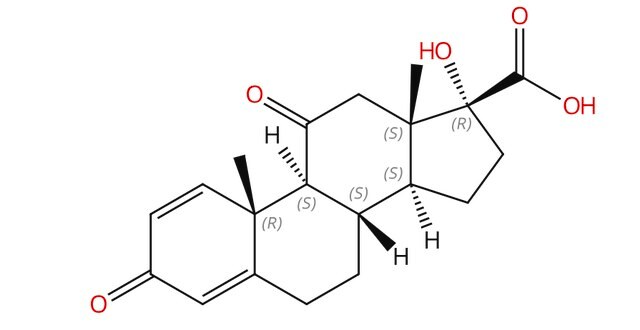 17-&#945;-Hydroxy-3,11-dioxo-androsta-1,4-diene-17-beta-carboxylic acid certified reference material, TraceCERT&#174;, Manufactured by: Sigma-Aldrich Production GmbH, Switzerland