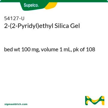 2-(2-Pyridyl)ethyl Silica Gel bed wt 100&#160;mg, volume 1&#160;mL, pk of 108