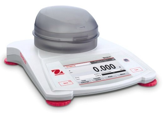 Ohaus&#174; Scout&#174; Portable Touchscreen Balance Model STX223, weighing capacity 220&#160;g, resolution: 0.001&#160;g, AC/DC input 230 V