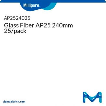 Glass Fiber AP25 240mm 25/pack