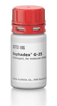 Sephadex&#174;&nbsp;G-25 BioReagent, DNA grade, Superfine