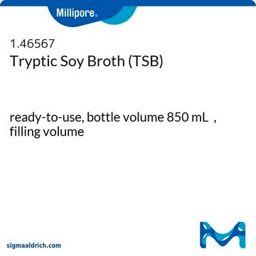 Tryptic Soy Broth Ready-to-use Bottles Tween&#174; 1&#160;%, bottle capacity 1000&#160;mL, bottle filling volume 850&#160;mL, closure type, red screw cap, box of 6&#160;bottles