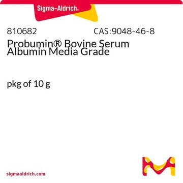 Probumin&#174; Bovine Serum Albumin Media Grade media grade, pkg of 10&#160;g