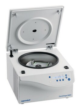 Eppendorf&#174; Centrifuge 5804 non-refrigerated, with rotor S-4-72, keypad, AC/DC input 120 V AC, US 3-pin plug