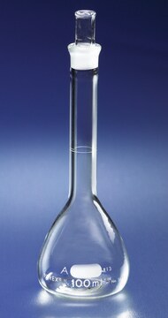 Pyrex&#174; volumetric flask, class A with Pyrex&#174; ST stopper capacity 6,000&#160;mL