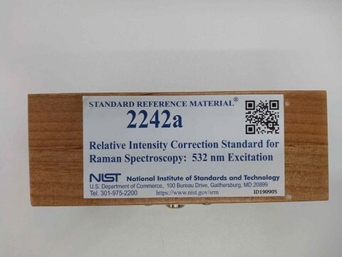 Relative Intensity Correction Standard for Raman Spectroscopy: 532 nm Excitation NIST&#174;SRM&#174;