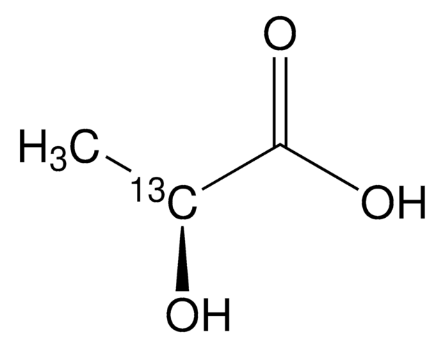 L-Lactic acid-2-13C &#8805;99 atom % 13C, &#8805;98% (CP), &#8805;98% (Chiral Purity, HPLC)