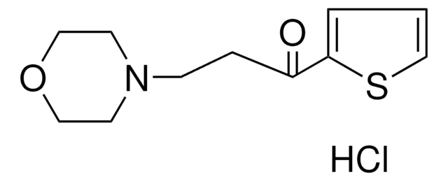 3-MORPHOLINO-1-(2-THIENYL)-1-PROPANONE HYDROCHLORIDE AldrichCPR