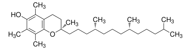 (+)-&#945;-Tocopherol Type VI, from vegetable oil, liquid (&#8805;0.88M based on potency, density and molecular wt.), BioReagent, suitable for insect cell culture, &#8805;1000&#160;IU/g