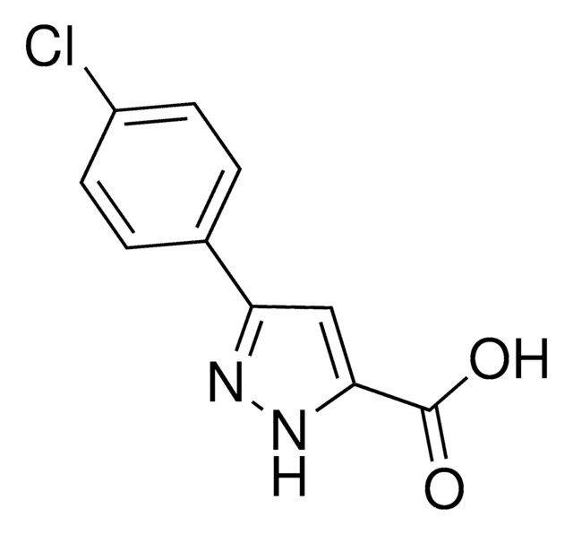 3-(4-Chlorophenyl)-1H-pyrazole-5-carboxylic acid AldrichCPR