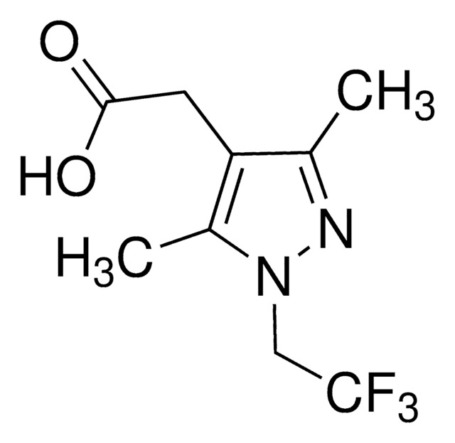 [3,5-Dimethyl-1-(2,2,2-trifluoroethyl)-1H-pyrazol-4-yl]acetic acid