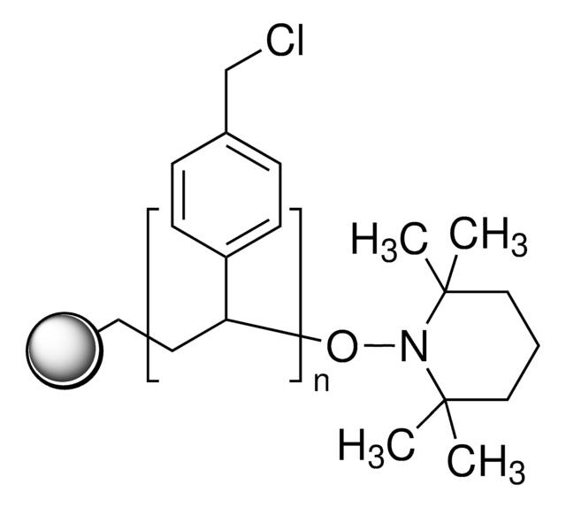 Merrifield&#8242;s peptide resin 200-400&#160;mesh, extent of labeling: 1.0-1.5&#160;mmol/g Cl- loading, 2&#160;% cross-linked