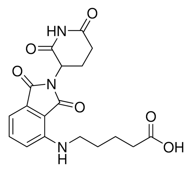 Pentanoic acid, 5-[[2-(2,6-dioxo-3-piperidinyl)-2,3-dihydro-1,3-dioxo-1H-isoindol-4-yl]amino]- &#8805;95%