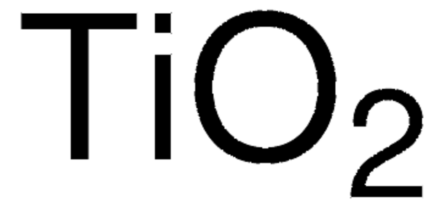 Titanium(IV) oxide, mixture of rutile and anatase nanoparticles, &lt;150&#160;nm particle size (volume distribution, DLS), dispersion, 40&#160;wt. % in H2O, 99.5% trace metals basis