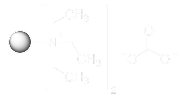 Tetraalkylammonium carbonate, polymer-bound macroporous, 18-50&#160;mesh, extent of labeling: 2.5-3.5&#160;mmol/g N loading