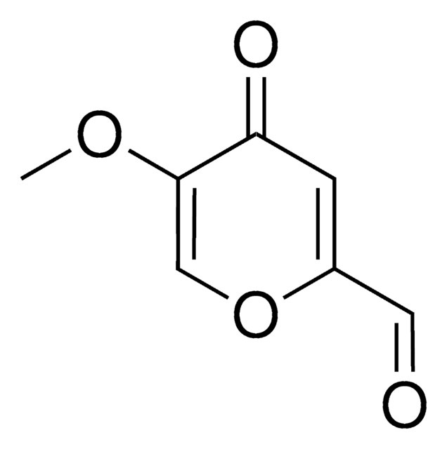 5-methoxy-4-oxo-4H-pyran-2-carbaldehyde AldrichCPR