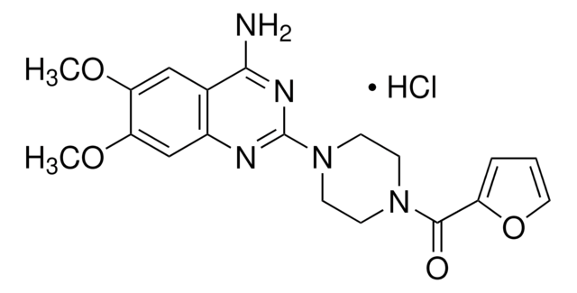 Prazosin Hydrochloride pharmaceutical secondary standard, certified reference material