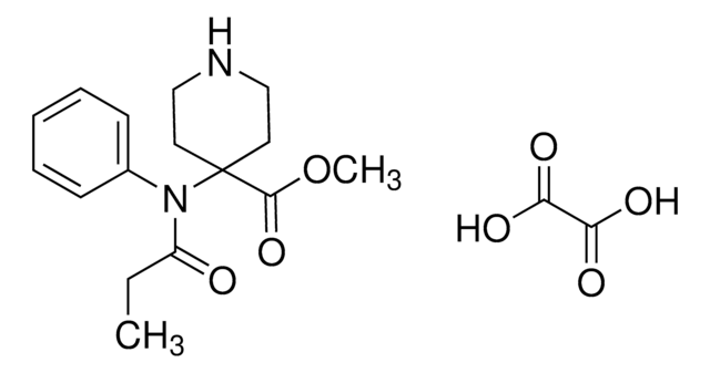 Norcarfentanil oxalate oxalate salt solution 100&#160;&#956;g/mL in methanol (as a free base), certified reference material, ampule of 0.5&#160;mL, Cerilliant&#174;