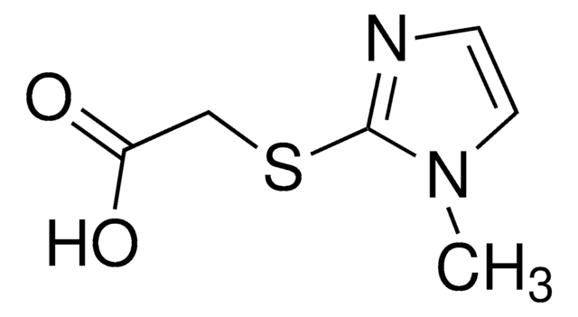 [(1-Methyl-1H-imidazol-2-yl)sulfanyl]acetic acid AldrichCPR