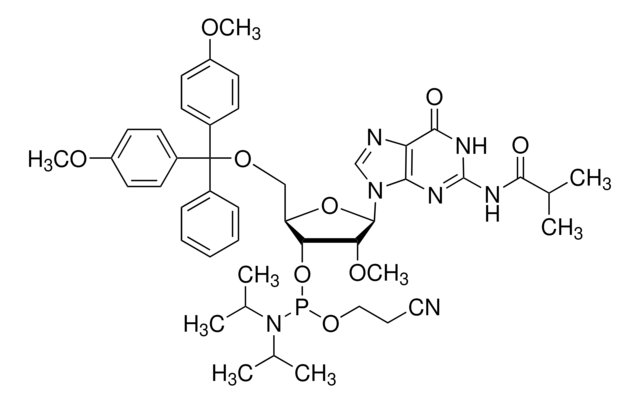 DMT-2&#8242;O-Methyl-rG(ib) Phosphoramidite configured for PerkinElmer, configured for Polygen