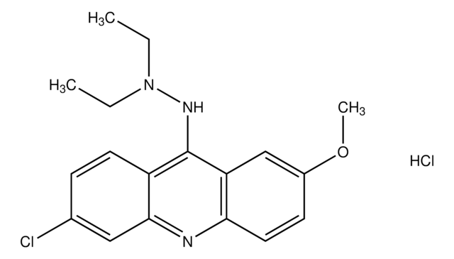 6-chloro-9-(2,2-diethylhydrazino)-2-methoxyacridine hydrochloride AldrichCPR