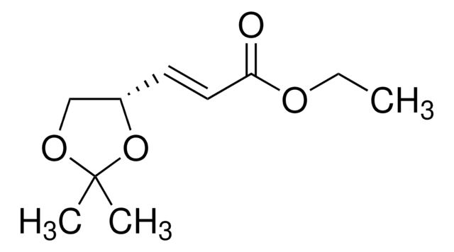 Ethyl (S)-(+)-3-(2,2-dimethyl-1,3-dioxolan-4-yl)-2-propenoate,predominantly trans 99%